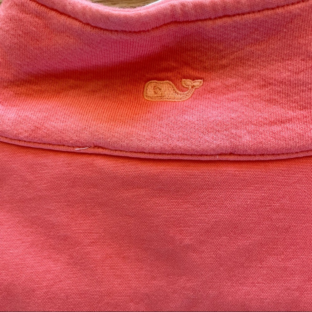 Vineyard Vines Pink Ombré Quarter Zip Shep Pullover- Size XS - Picture 5 of 5